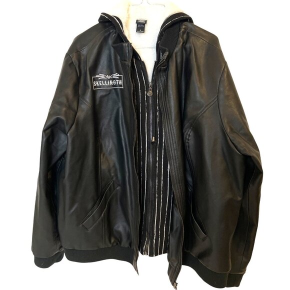 Torrid Nightmare Before Christmas Jacket Size 3 3X Double Zip Hooded Pumpkin Kin - Picture 1 of 9